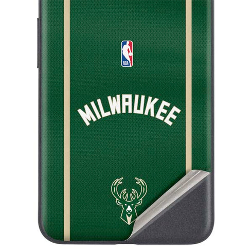 NBA Milwaukee Bucks Jersey Google Pixel 5a Skin
